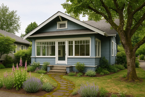 2BR rental in Portland — Mt. Tabor Garden Bungalow — 2BR + sunroom